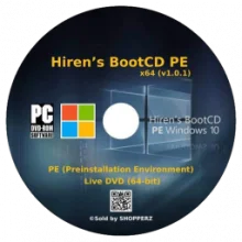 hirenvs bootcd pe220 220